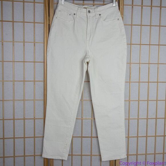 NEW Madewell The Curvy Perfect Vintage Jean tile‎ white, 29 - Picture 2 of 15